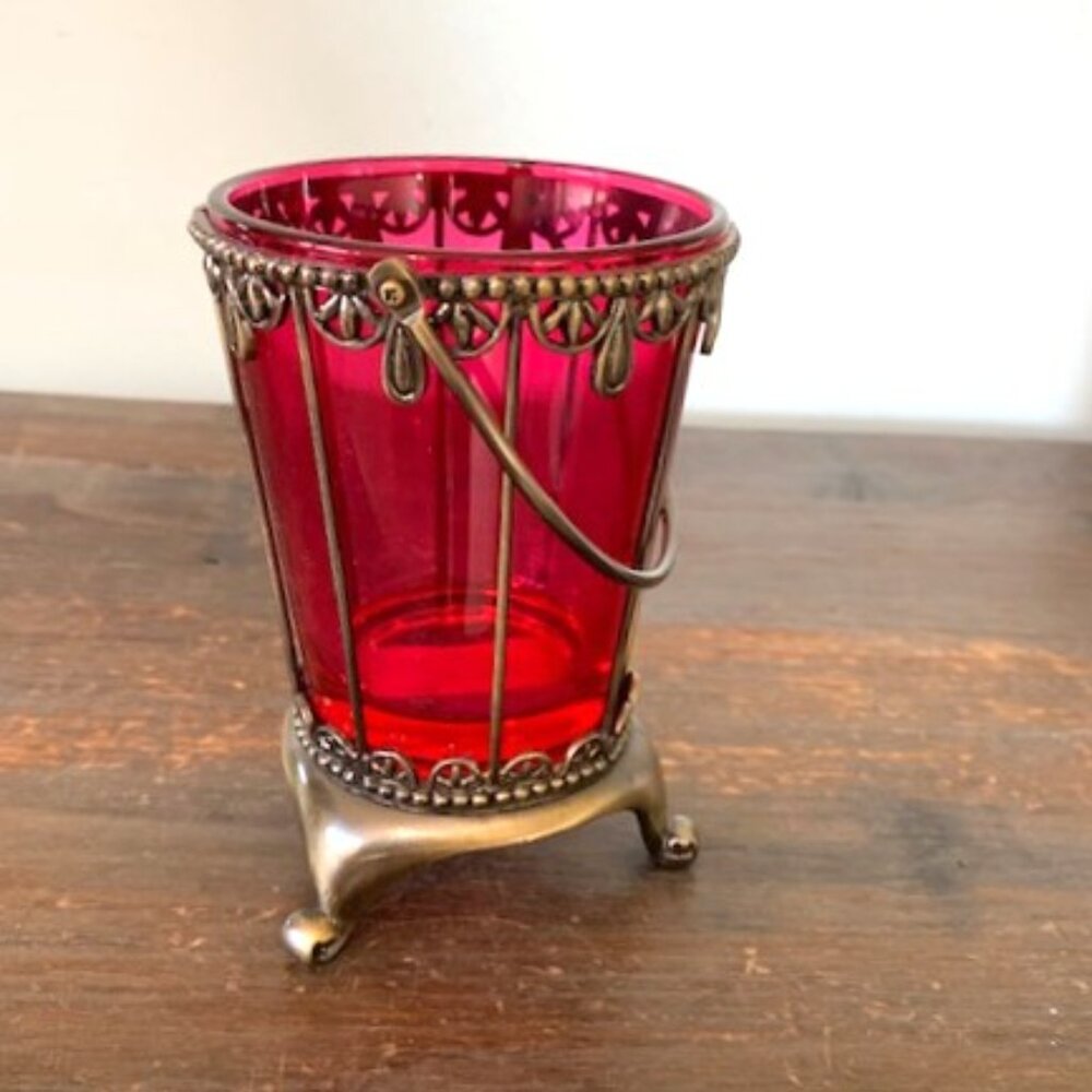 Studio Nova Emma Red Votive - Picture 5 of 9
